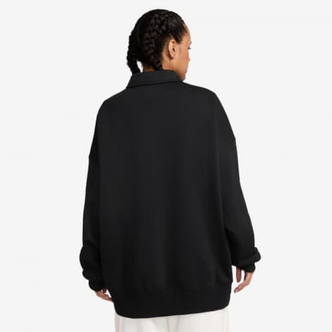 Nike Damen Pullover Phoenix Fleece FZ3207-010 XS Black/Sail | XS
