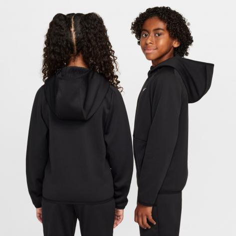 Nike Kinder Trainingsjacke Therma-FIT FZ5323-010 158-170 Black/Black/White | 158-170