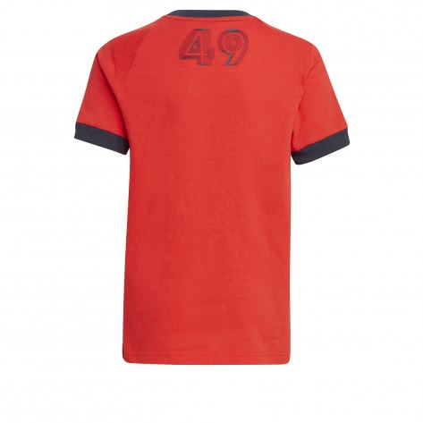 adidas Kinder T-Shirts Boys Bold Tee GM6987 164 Vivid Red/Legend Ink/White | 164