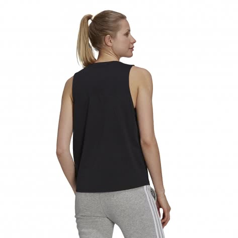 adidas Damen Tank Top ESSENTIALS BIG LOGO GS1359 S Black/White | S