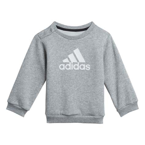 adidas Baby Jogginganzug Infants Badge of Sports Logo Jogger H28835 62 Medium Grey Heather/White | 62