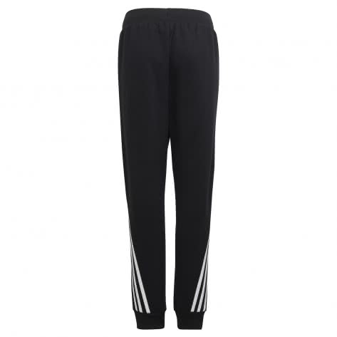 adidas Jungen Trainingshose Future Icons 3S Tapered Pant H44337 164 Black/White | 164