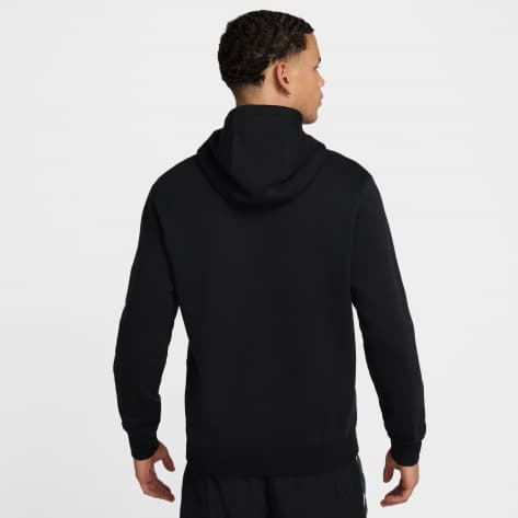 Nike Herren Kapuzenpullover AIR PO HOODY FLC HM0175-011 L Black/Fir/White/White | L