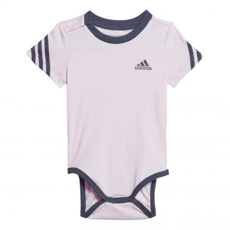 adidas Baby Strampler Future Icons Gift Set Body Plus Bib 