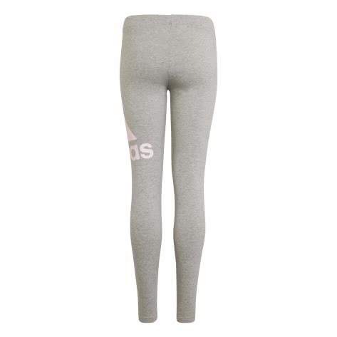 adidas Mädchen Leggings ESSENTIALS BIG LOGO HM8690 164 Medium Grey Heather/Clear Pink | 164