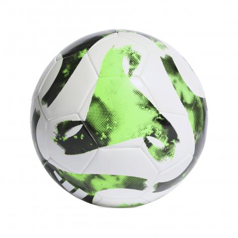 adidas Kinder Fussball Tiro Junior 350 League Ball HT2427 5 White/Black/Solar Green | 5