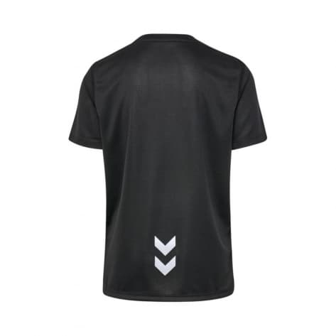 Hummel Kinder T-Shirt hmlRun S/S Jersey Kids 227244-2001 140 Black | 128