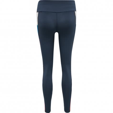 Hummel Damen Tight SHARNI MID WAIST TIGHTS 210387-7429 XS Blue Nights | XS