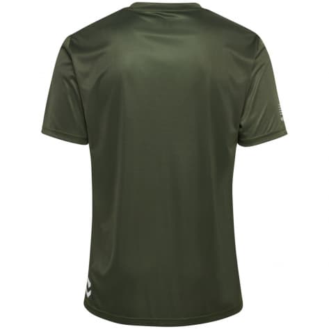 Hummel Unisex T-Shirt hmlACTIVE COURT PL JERSEY S/S 221906-6453 XL Olive Night | XL