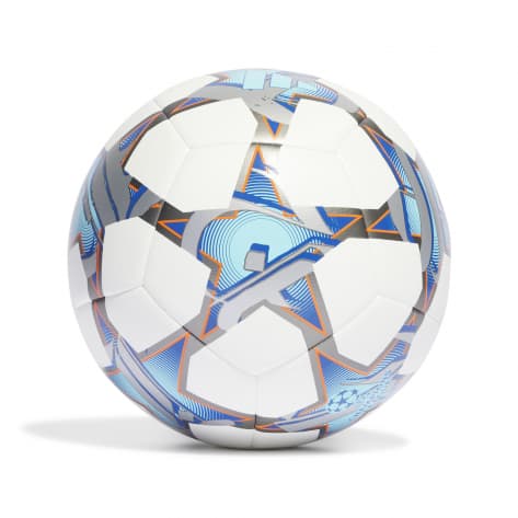 adidas Fussball UCL Training 23/24 Group Stage Football IA0952 3 White/Silvmt/Brcyan/Shopu | 3