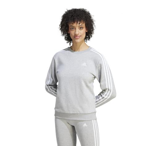 adidas Damen Pullover Essentials 3 Stripes Fleece Sweat 