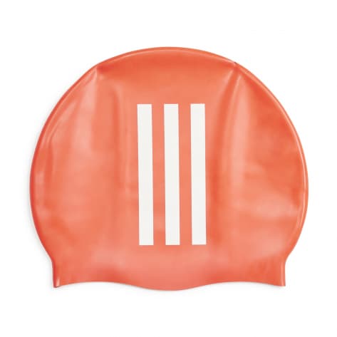 adidas Kinder Badekappe Kids 3S Cap IM1043 BriRed/White | One size