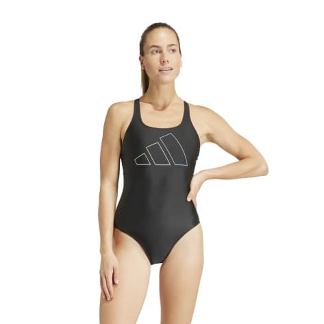 adidas Damen Badeanzug Big Bars Suit 