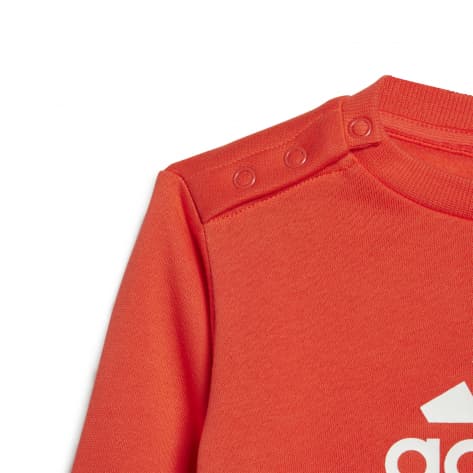 adidas Baby Jogginganzug Infants Badge of Sports Logo Jogger IS2518 68 Bright Red/White | 68