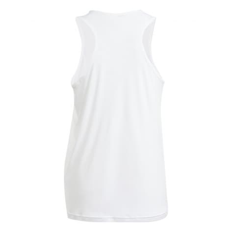 adidas Jungen Lauftop J Team Singlet IT5060 140 White/Black | 140