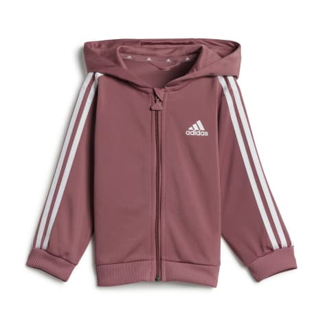 adidas Baby Jogginganzug Essentials Shiny Hooded IV7400 80 Preloved Crimson/White | 80