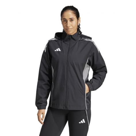 adidas Damen Allwetterjacke Tiro 25 Competition AW JKTW IW0454 M Black/Team Grey Four | M