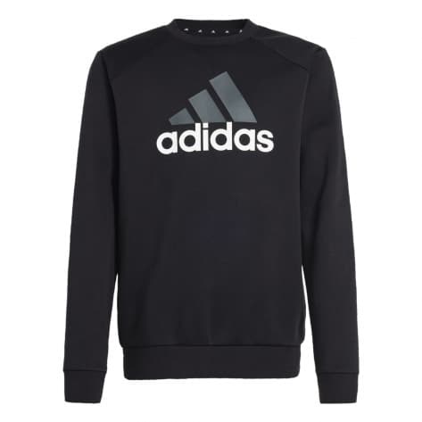 adidas Kinder Trainingsanzug Big Logo Fleece TS IX9518 128 Black | 128