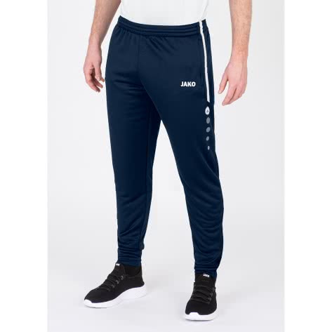 Jako Herren Trainingshose Active 8495-09 XXL Marine-Weiß | XXL