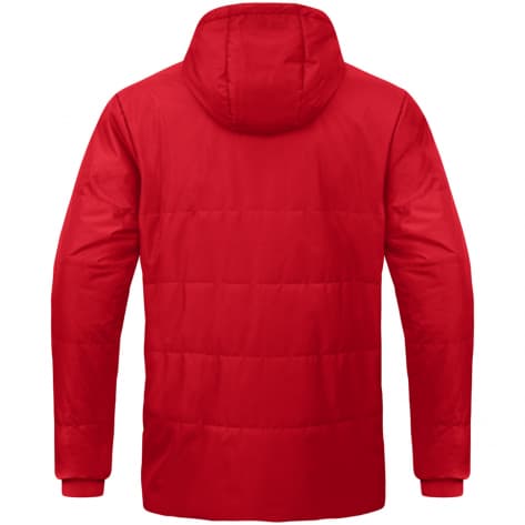 Jako Herren Coachjacke Team mit Kapuze 7103-100 XXL Rot | XXL
