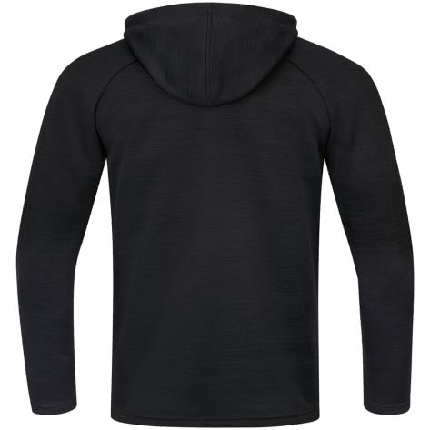 Jako Herren Freizeitjacke Challenge mit Kapuze 9821-502 XXL Schwarz Meliert/Rot | XXL