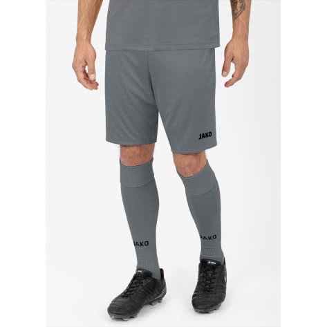 Jako Herren Short Sporthose Manchester 2.0 4400-40 XXL steingrau | XXL