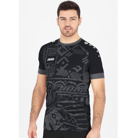Jako Herren Trikot Tropicana 4211-801 S Schwarz/Anthrazit | S