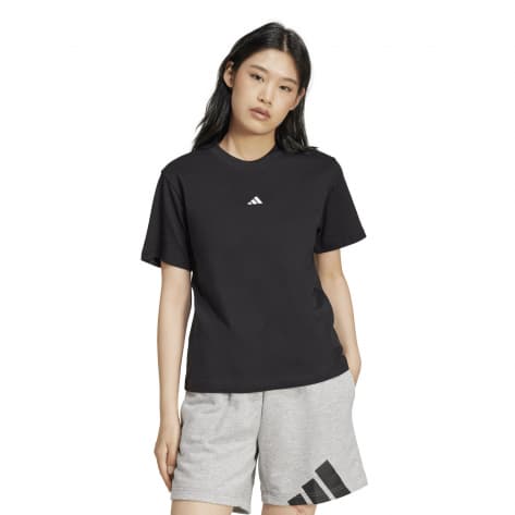 adidas Damen T-Shirt Small Logo Cotton Tee 