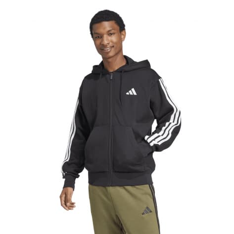 adidas Herren Kapuzenjacke 3S Fleece FZ Hoodie 