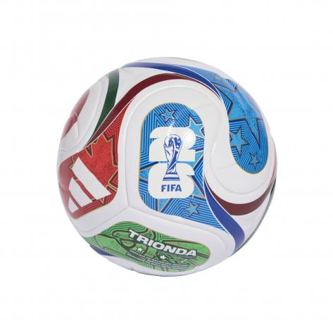 adidas Kinder Fussball WM 2026 Trionda League J350 JD8167 4 White/Team Royal Blue/Blue/Red | 4