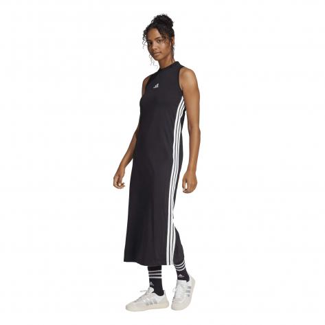 adidas Damen Kleid Essentials 3S Long Racerback Dress 