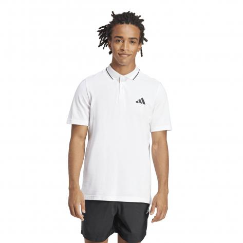 adidas Herren Polo Small Logo Piqué Poloshirt 