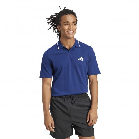 adidas Herren Polo Small Logo Piqué Poloshirt 