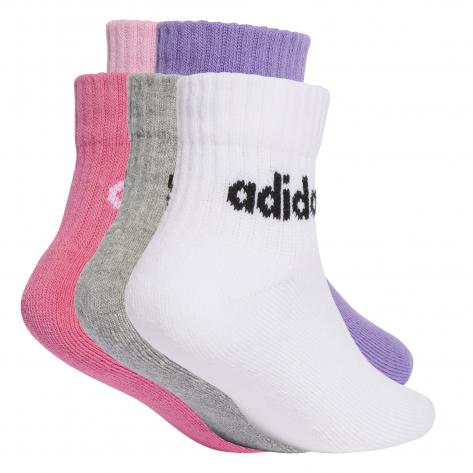 adidas Kinder Socken Kids Linear Ankle Socks 5P 