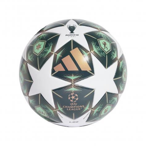 adidas Fussball UCL 24/25 Knockout Phase League Ball JH1296 5 White/Shadow Green/Slime | 5