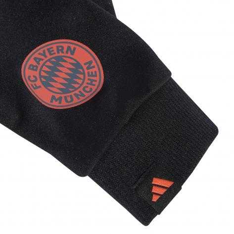 adidas FC Bayern München Feldspielerhandschuhe FCB FP GLOVES JV8770 XL Black/Easy Coral | XL
