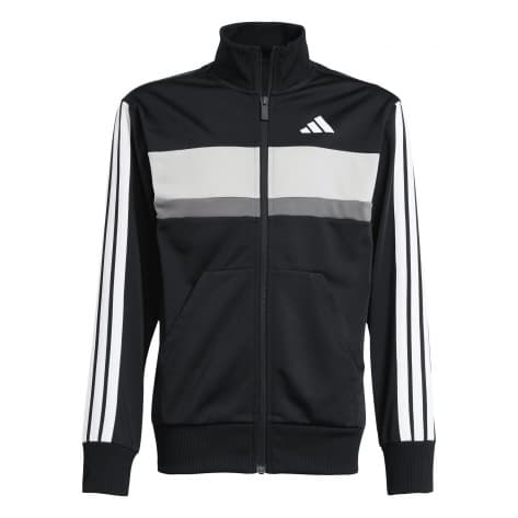 adidas Kinder Trainingsanzug J 3S Tiberio Track Suit JY0509 164 Black/White/Grey Two | 164