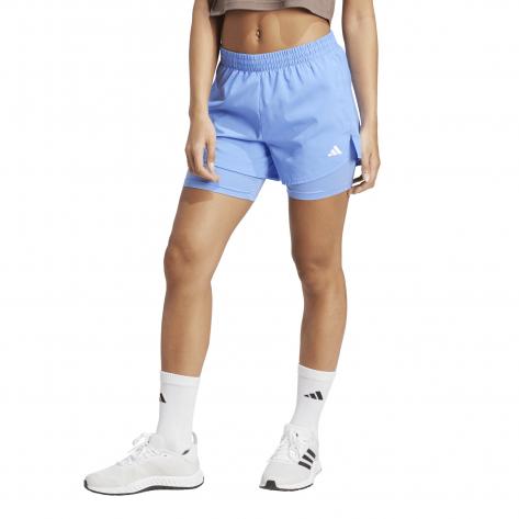adidas Damen Trainingsshort Minimal Two-in-One Shorts 