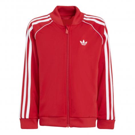 adidas Kinder Trainingsanzug SST Tracksuit KD5740 110 Better Scarlet | 110