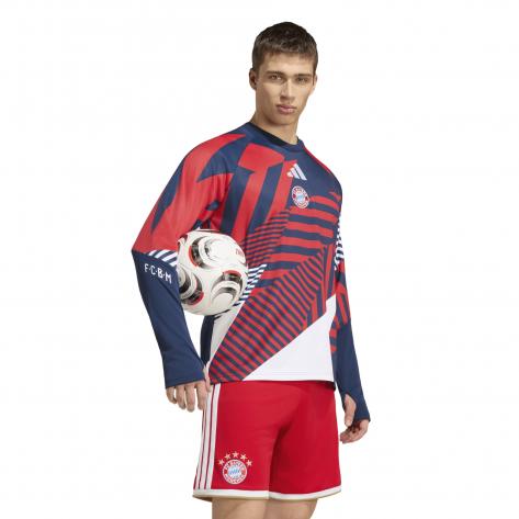 adidas Herren FC Bayern München Trainingstop Pre Match Warm Top 26/27 