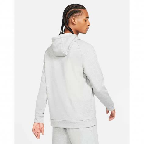 Nike Herren Kapuzenpullover Dri-FIT Training Hoodie CZ2425-063 XL Dk Grey Heather/Black | XL