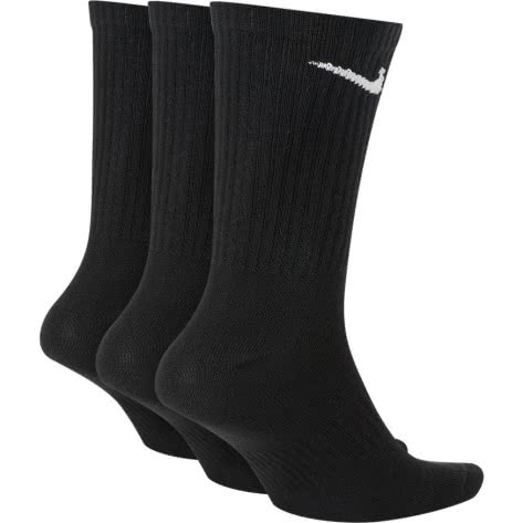 Nike Unisex Sportsocken Everyday Lightweight Crew 3PR SX7676-010 34-38 Black/White | 34-38