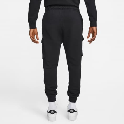 Nike Herren Trainingshose Mens Fleece Cargo Pants FN5200-010 XL Black/White | XL