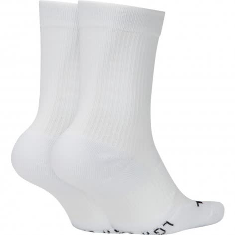 Nike Unisex Tennissocken Multiplier Cushioned Crew 2PR SK0118 