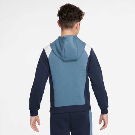 Nike Kinder Kapuzenpullover Air Big Kids Hoodie FZ4955-429 137-147 Aegean Storm/Midnight | 137-147