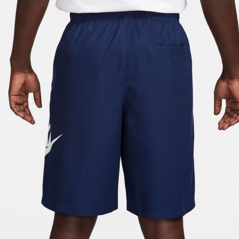 Nike Herren Short Club Woven Shorts FN3303-410 L Midnight Navy/White | L
