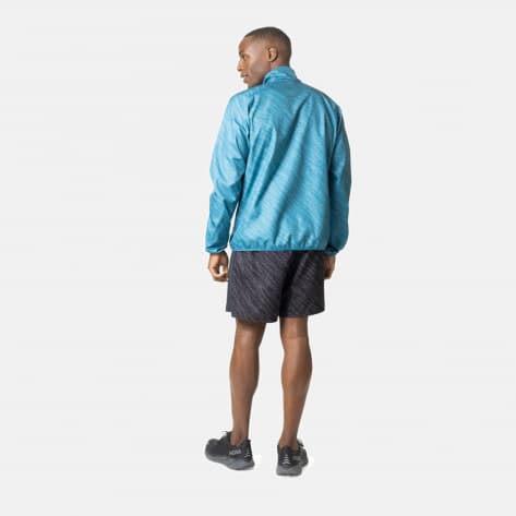 Odlo Herren Laufjacke Essential Light Printed Jacket 313952-21024 S Saxony Blue | S