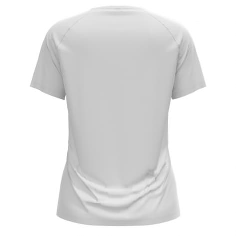 Odlo Damen Laufshirt Crew Neck s/s Essentials Print Shirt 313961-10000 XL White | XL
