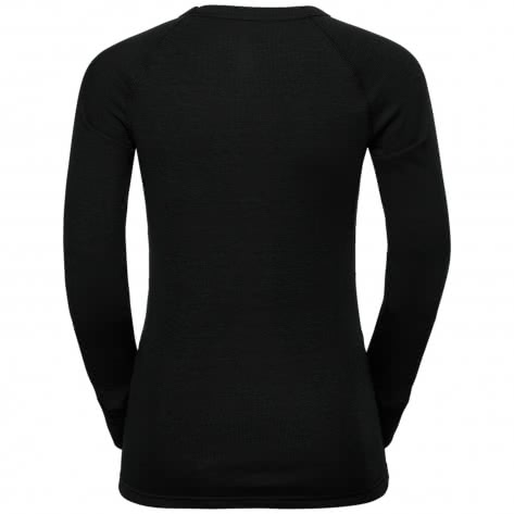 Odlo Kinder Langarmshirt TOP crew neck l/s ACTIVE WARM KIDS 10459-15000 104 Black | 104