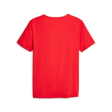 Puma Herren T-Shirt individualRISE Graphic Jersey 658614-01 L Puma Red-Puma Black | L